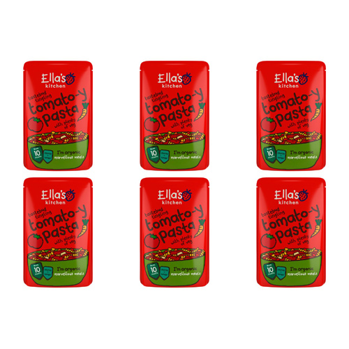Ellas Kitchen 10 Month Tomato Pasta & Vegetables (Bulk Buy Pack Of 6)