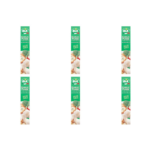 Gia Garlic Puree (Bulk Buy Pack Of 6)