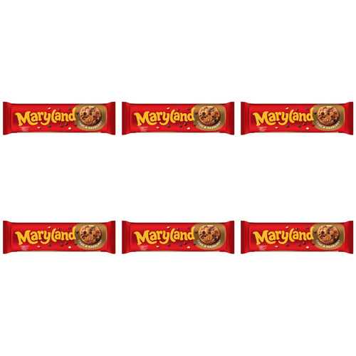 Maryland Chocolate Chip Hazelnut Cookies (Bulk Buy Pack Of 6)