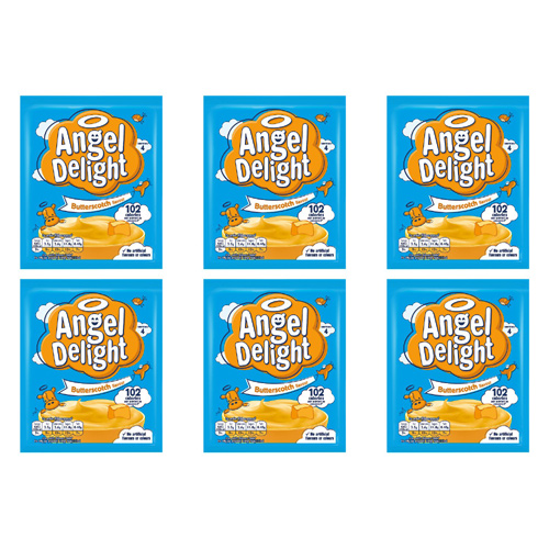 Angel Delight Butterscotch (Bulk Buy Pack Of 6)