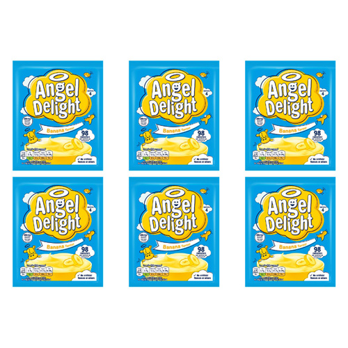 Angel Delight Banana (Bulk Buy Pack Of 6)