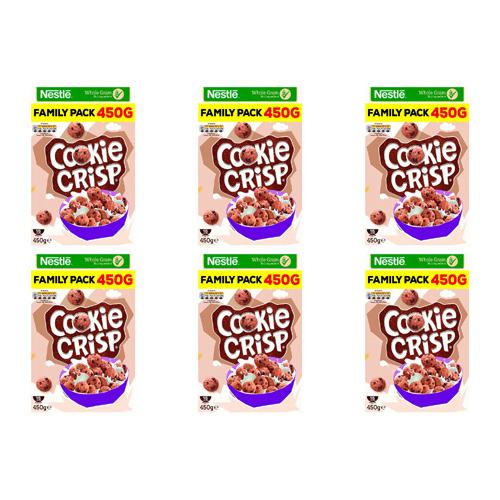 Nestle Cookie Crisp Cereal (Bulk Buy Pack Of 6)