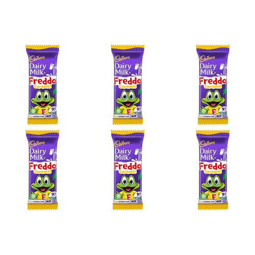 Cadbury Dairy Milk Freddo Caramel (Bulk Buy Pack Of 6)
