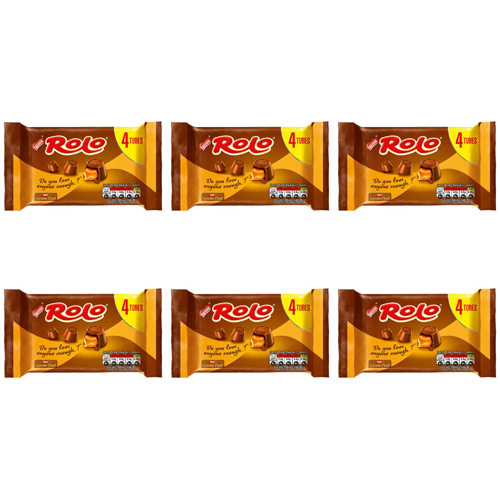 Nestle Rolo 4 Pack (Bulk Buy Pack Of 6)