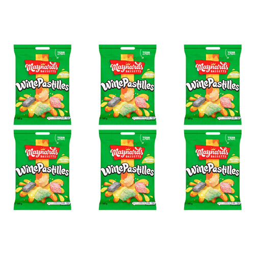 Maynards Wine Pastilles (Bulk Buy Pack Of 6)