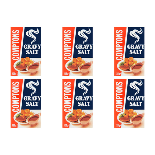 Comptons Gravy Salt (Bulk Buy Pack Of 6)