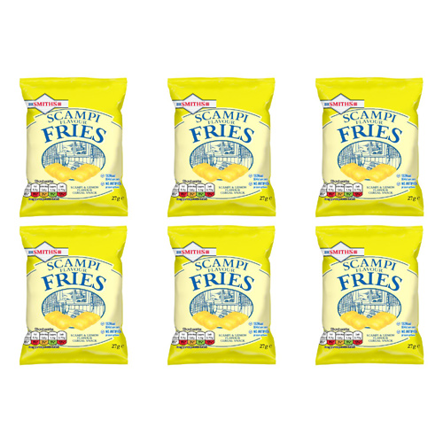 Smiths Scampi Fries (Bulk Buy Pack Of 6)