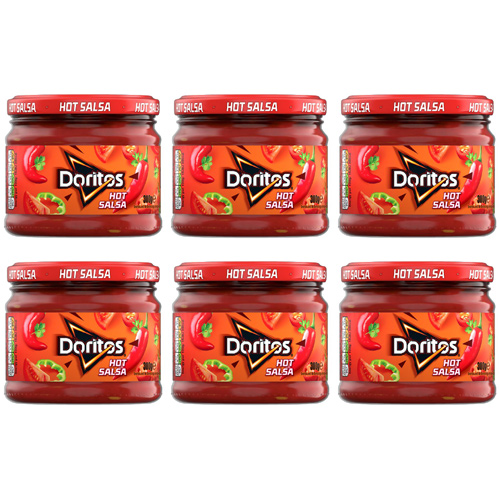 Doritos Hot Salsa Dip (Bulk Buy Pack Of 6)