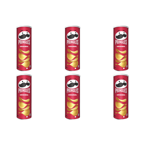 Pringles Original (Bulk Buy Pack Of 6)