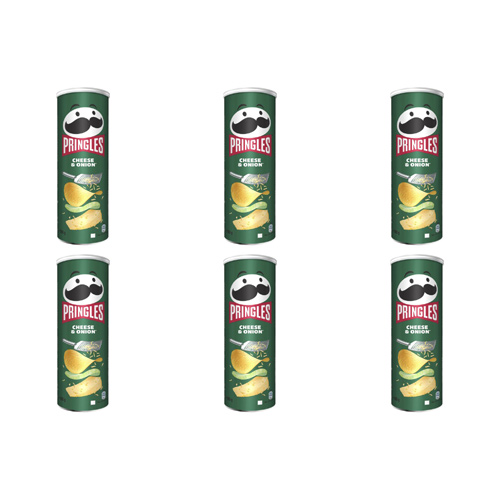 Pringles Cheese and Onion (Bulk Buy Pack Of 6)