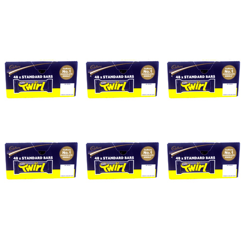 Cadbury Twirl - 48 x 43g (Bulk Buy Pack Of 6)