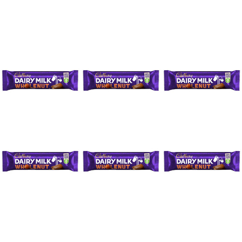 Cadbury Whole Nut (Bulk Buy Pack Of 6)
