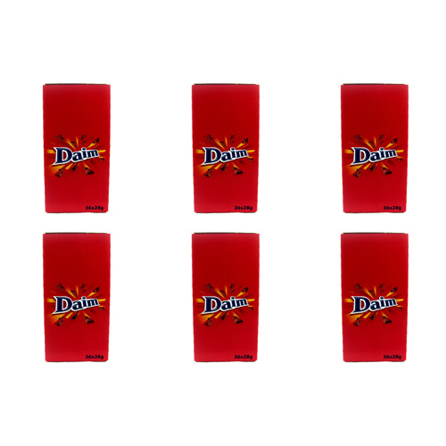 Daim Bar - 36 x 28g (Bulk Buy Pack Of 6)