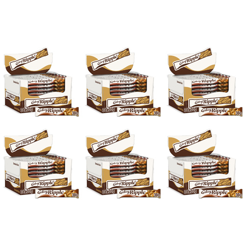 Galaxy Ripple - 36 x 30g (Bulk Buy Pack Of 6)