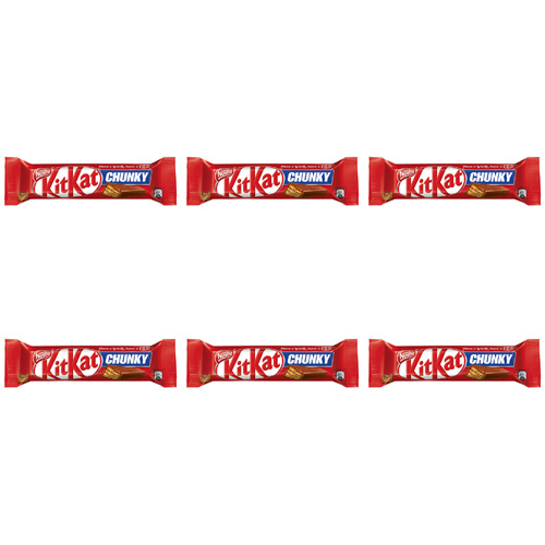 Nestle Kit Kat Chunky 24 x 40g (Bulk Buy Pack Of 6)