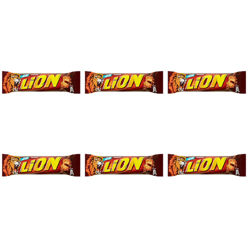 Nestle Lion Bar (Bulk Buy Pack Of 6)