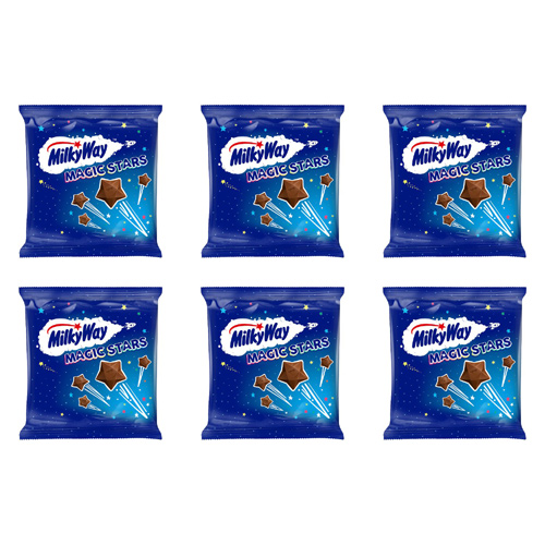 Mars Milky Way Magic Stars (Bulk Buy Pack Of 6)