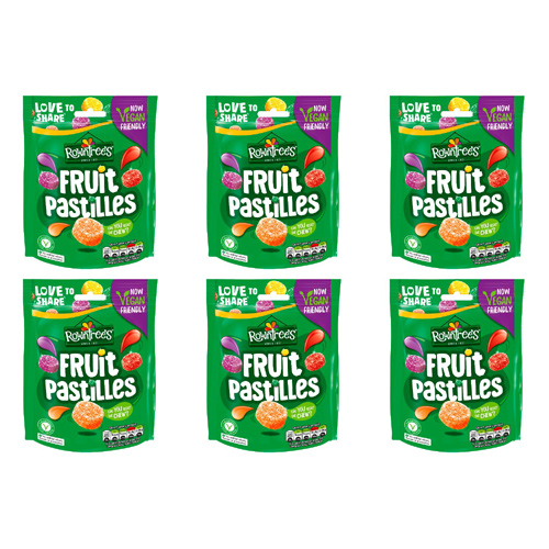 Rowntrees Fruit Pastilles (Bulk Buy Pack Of 6)