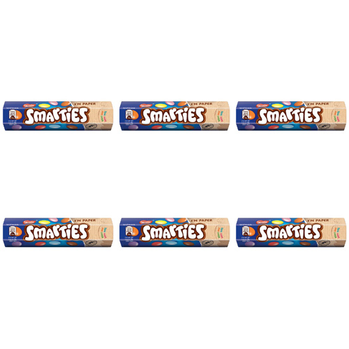 Nestle Smarties Hexatube (Bulk Buy Pack Of 6)