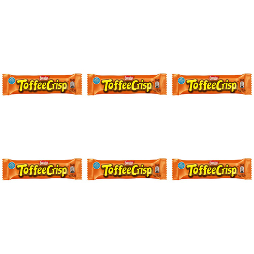 Nestle Toffee Crisp (Bulk Buy Pack Of 6)