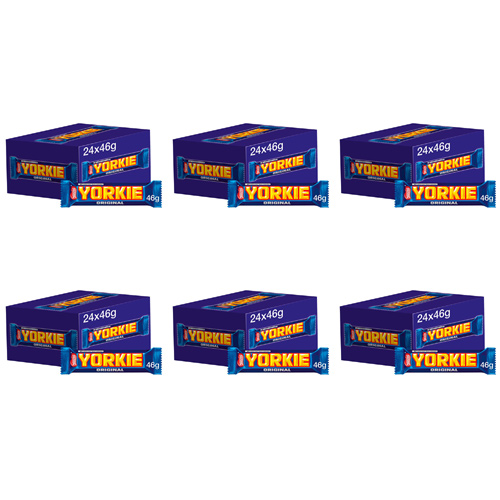 Nestle Yorkie Milk - 24 x 46g (Bulk Buy Pack Of 6)