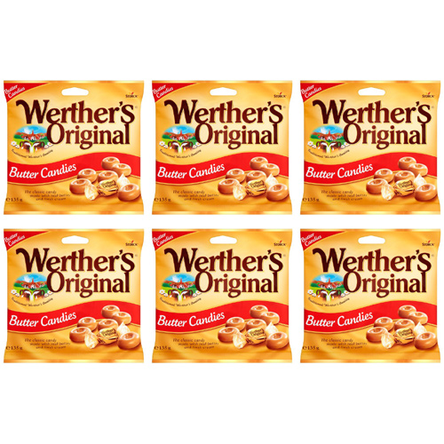 Werthers Original (Bulk Buy Pack Of 6)