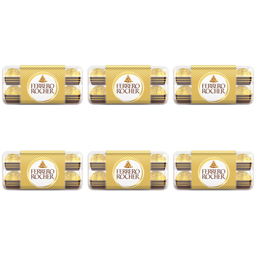 Ferrero Rocher 16 (Bulk Buy Pack Of 6)
