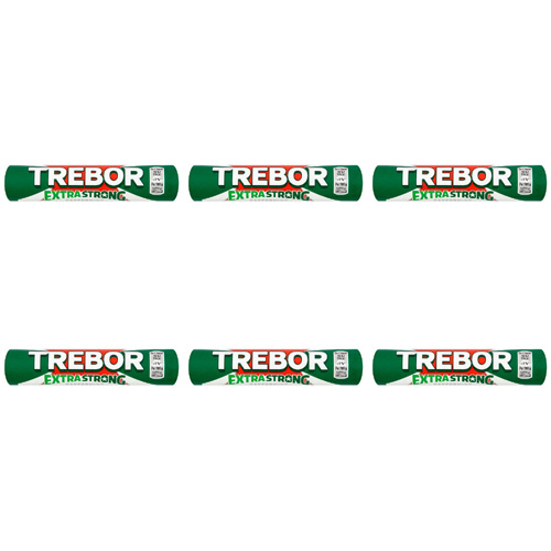 Trebor Extra Strong Mints (Bulk Buy Pack Of 6)