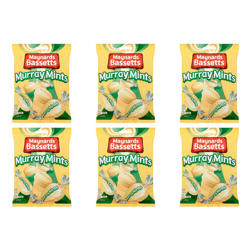 Bassetts Murray Mints (Bulk Buy Pack Of 6)