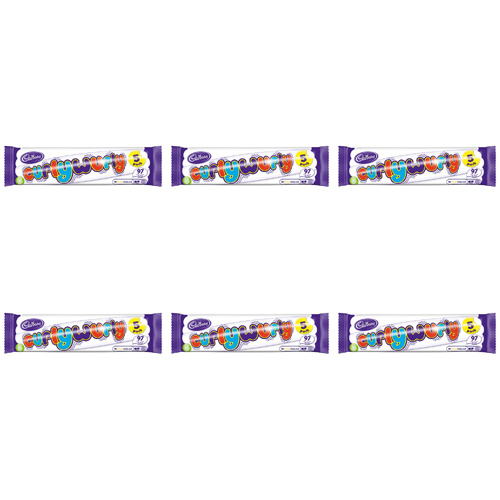 Cadbury Curly Wurly 4 Pack (Bulk Buy Pack Of 6)