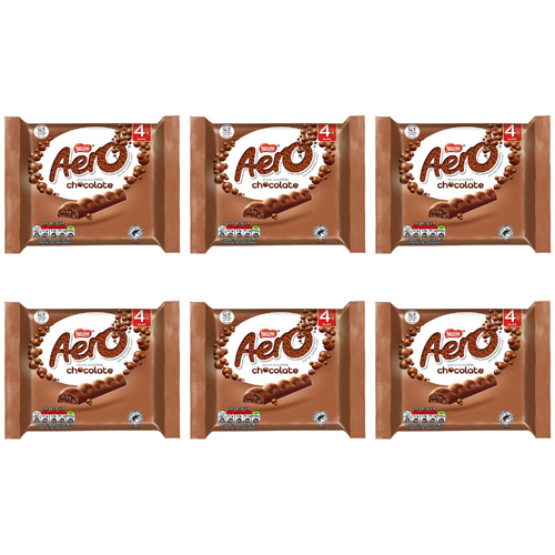 Nestle Aero 4 Pack (Bulk Buy Pack Of 6)