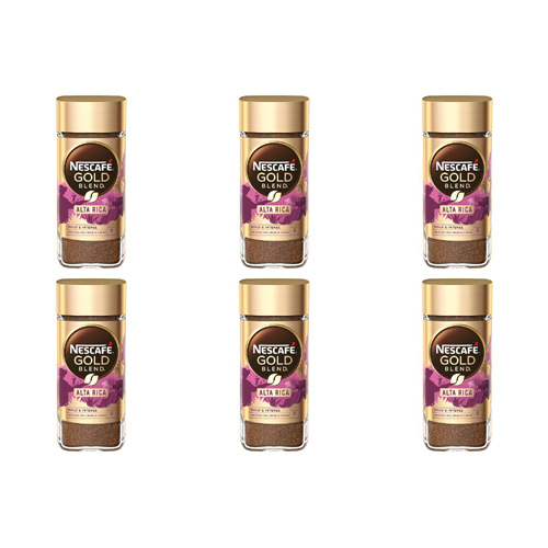 Nescafe Alta Rica Coffee (Bulk Buy Pack Of 6)