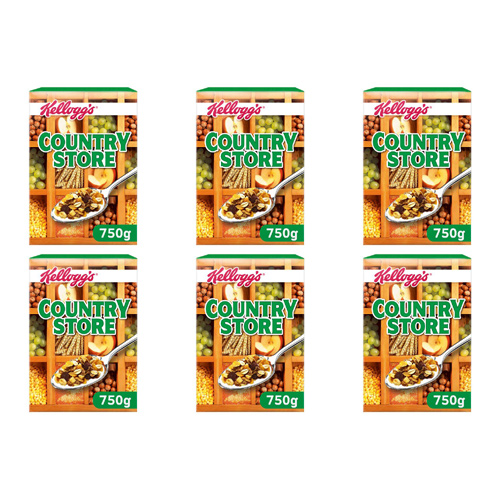 Kelloggs Country Cereal Store (Bulk Buy Pack Of 6)