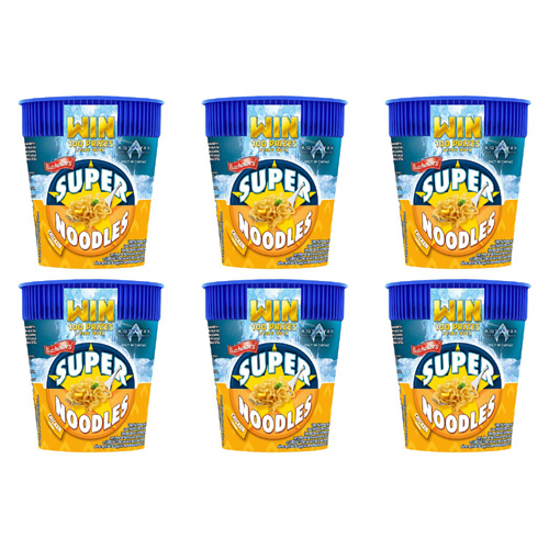 Batchelors Super Noodles Chicken Flavour Pot (Bulk Buy Pack Of 6)
