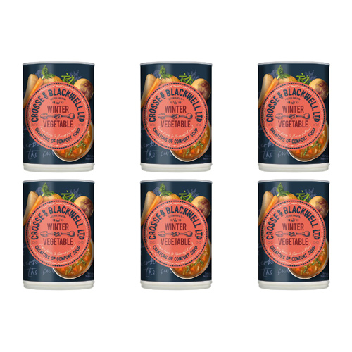 Crosse and Blackwell Winter Vegetable Soup (Bulk Buy Pack Of 6)