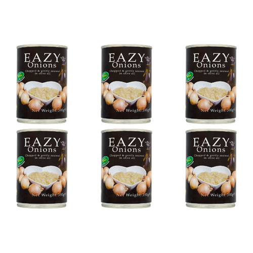 Eazy Onions in Olive Oil (Bulk Buy Pack Of 6)