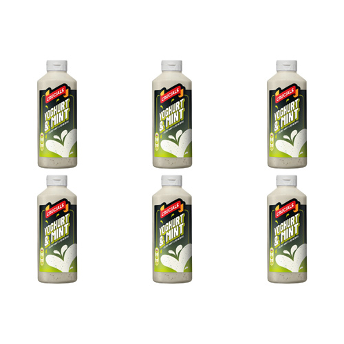 Crucials Yoghurt & Mint Sauce Dip (Bulk Buy Pack Of 6)