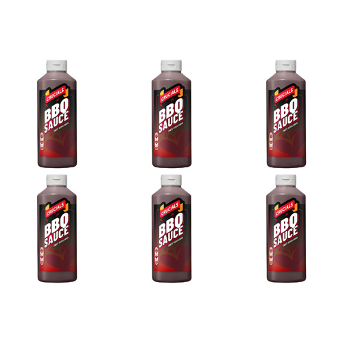 Crucials BBQ Sauce (Bulk Buy Pack Of 6)