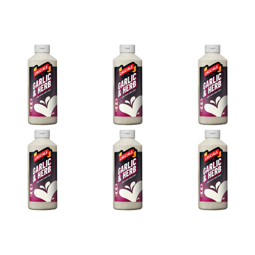 Crucials Garlic and Herb Mayo (Bulk Buy Pack Of 6)
