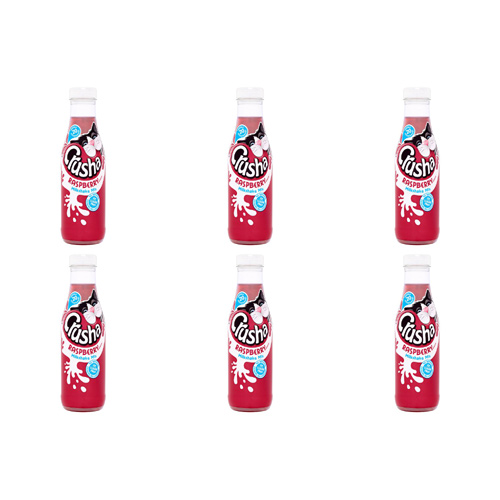 Crusha Rasberry Flavour Milkshake Mix NAS (Bulk Buy Pack Of 6)