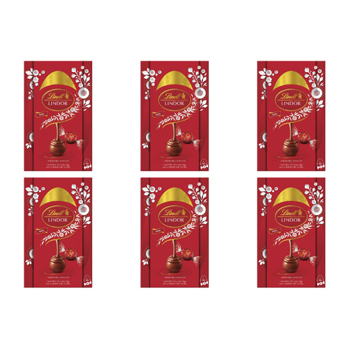 Lindt Lindor Milk Shell Egg (Bulk Buy Pack Of 6)