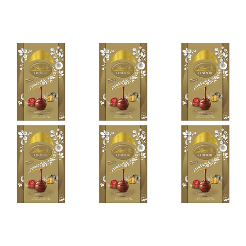Lindt Lindor Assorted Shell Egg (Bulk Buy Pack Of 6)