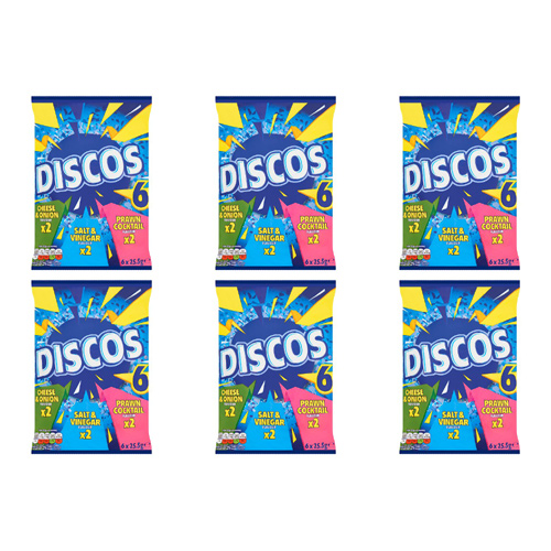 Discos Assorted 6 Pack (Bulk Buy Pack Of 6)
