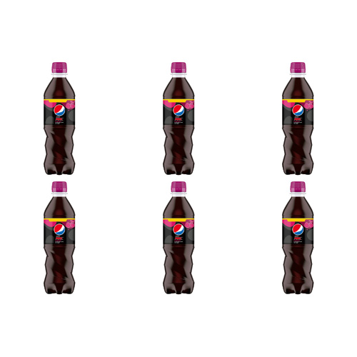 Pepsi Max Cherry Bottle (Bulk Buy Pack Of 6)