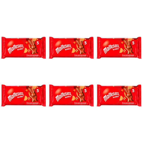 Malteser Malteaster Bunny 5pk (Bulk Buy Pack Of 6)