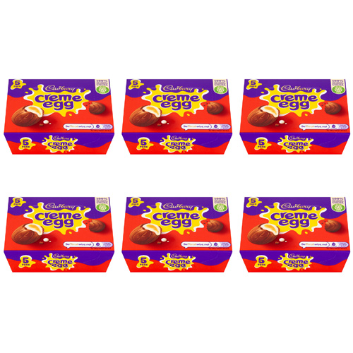 Cadbury Creme Egg 5 Pack (Bulk Buy Pack Of 6)