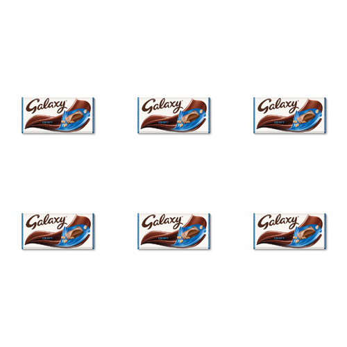 Galaxy Crispy (Bulk Buy Pack Of 6)