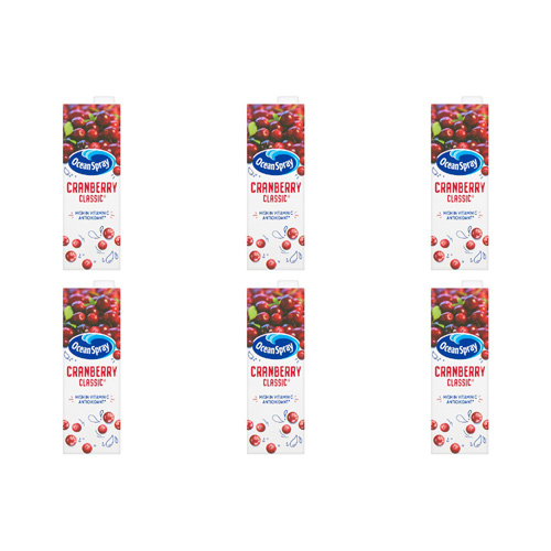 Ocean Spray Cranberry Juice (Bulk Buy Pack Of 6)