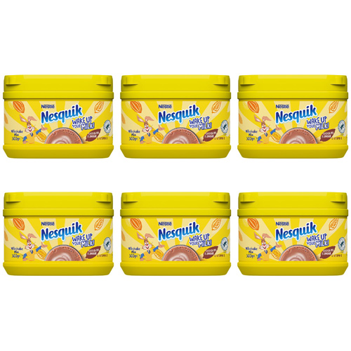 Nesquik Chocolate Milkshake Mix (Bulk Buy Pack Of 6)