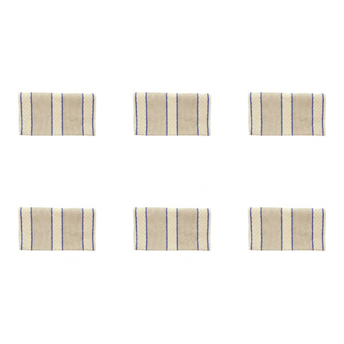 Striped Kitchen Roller Blue Towel (Bulk Buy Pack Of 6)